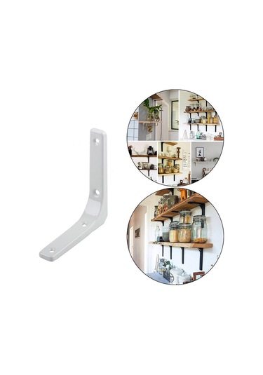 Suntek Magideal Ağır Hizmet Tipi Raf Aparatı Duvar Beyaz-4-inç Diğer