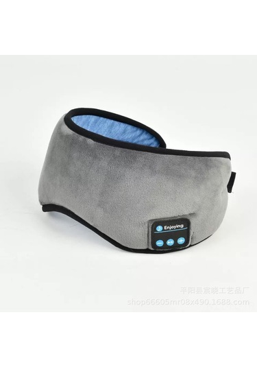 Lemestar Gri Bluetooth 5.0 Akıllı Uyku Maskeyi - Koyu Işık Engelleyici, Telefon Çevirisi, Kablosuz Müzik Dinleme, Ev Kullanıma Ideal