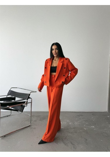 Ceket - Pantolon Takım - Orange Orange