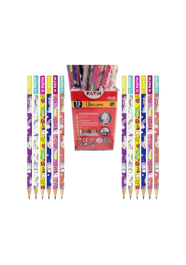 Fatih Unicorn 2b Yuvarlak Kurşun Kalem 17760 12 Adet
