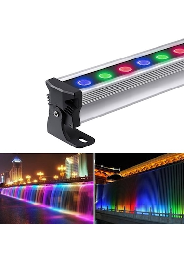 Wallwasher Duvar Boyama Led Aydınlatma 100 Cm 36 Watt Rgb