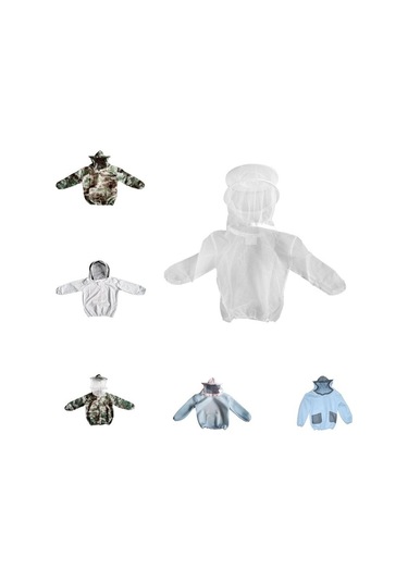 Pazly Takım Suntek Şapka Peçe Koruyucu Ceket Arıcılık Ekipmanı Ks