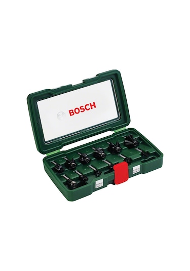 Bosch DIY 8 MM Şaftlı 12 Parça Freze Seti - 2607019466