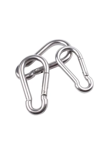 Karabina Yaylı Galvanizli 4-6-8-10-12-14Mm Ölçü Ve Adet Seçenekli