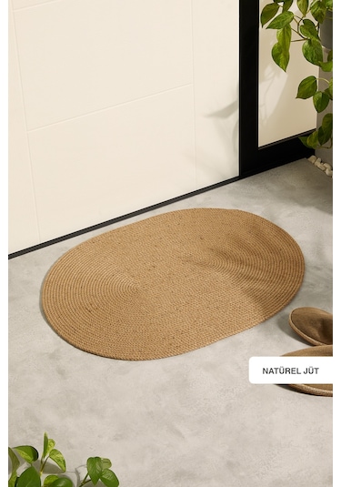 Ocean Home Textile Jüt Halat Çok Amaçlı Dekoratif  İç Dış Kapı Ön