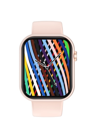 Geeroyoo JZR-GY 1.83" Hd Renkli Dokunmatik Spor Modları Takipçisi Pembe Akıllı Saat (İthalatçı Garantili)