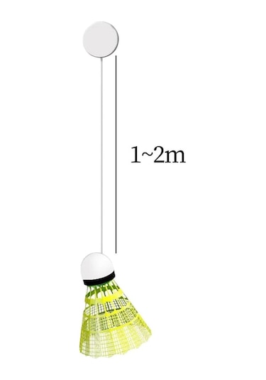 Trendooze Yetişkinler Suntek Solo Kendi Için Eğitmen Çocuklar Badminton Vk
