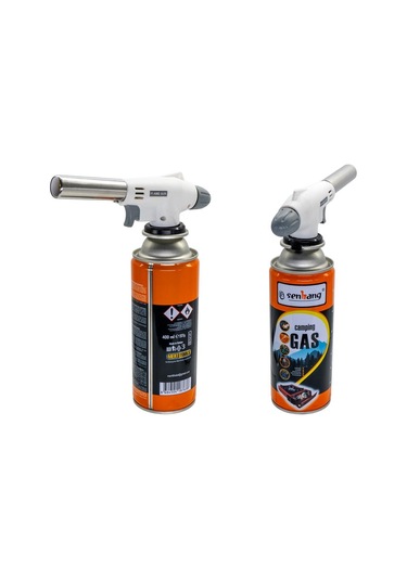 6392 Senbang Torch Kamp Hazır Pürmüz Seti Beyaz