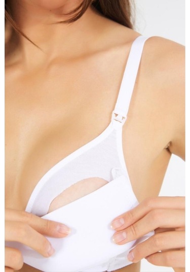 Kapbirtane Orkide Kadın Kaplı Emzirme Sütyen - 4950