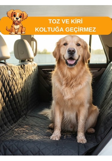 Beylini Kedi Köpek Araç Koltuk Örtüsü Su Geçirmez Koltuk Koruyucu 150 x 200 CM