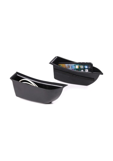 Kangvka Land Rover Range Rover Evoque L 2021 Arka Kapı Depolama Kutusu, Abs Malzeme, Araç İçinde Ek Depo Alanı Sağlar, Siyah, 2 Adet