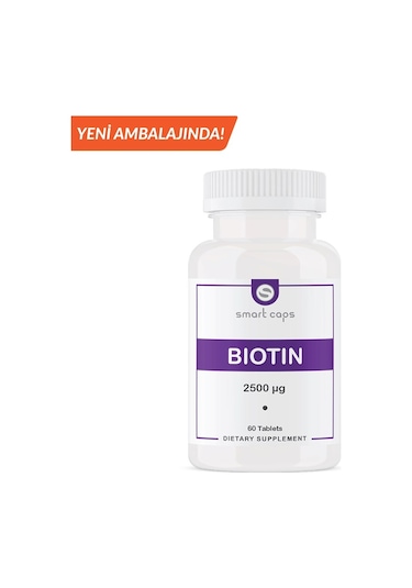 Smartcaps Biotin 2500 60 Tablets