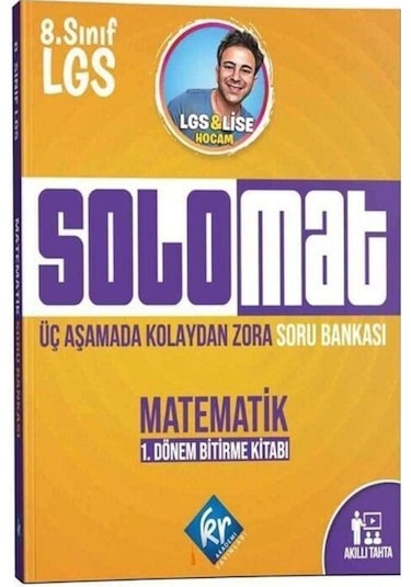 8. Sınıf Lgs Matematik Solomat 1. Dönem Soru Bankası Kr Akademi