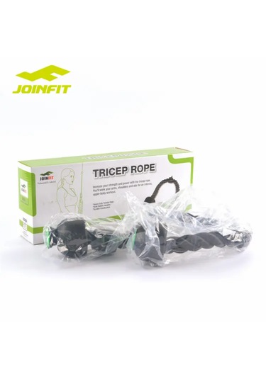 Joinfit Pro Triceps Halatı Spor Salonu Ve Ev Antrenmanına Uygun Siyah - Yeşil