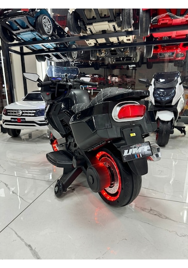 Öykü Bebek Dünyası Akülü Motor 2-8 Yaş Siyah