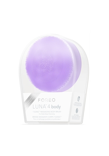 Foreo Luna™ 4 body T-Sonic™ Masajlı Vücut Fırçası, Lavender