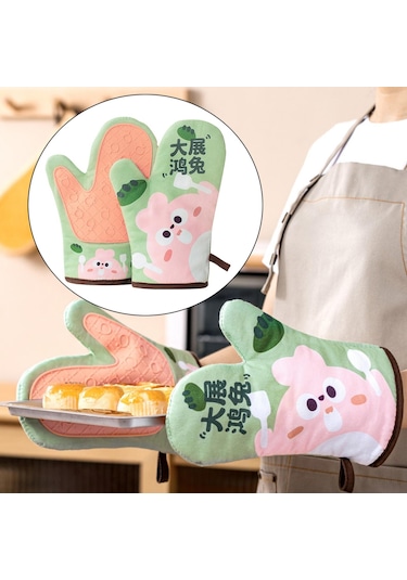 Suntek Fırın Eldiveni, Barbekü Tavşanını Pişirmek Için