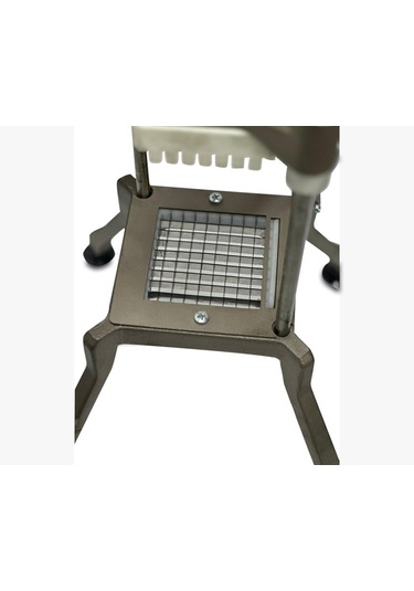 Dikey Patates Dilimleme Makinesi Geniş Ayaklı