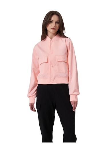 Exuma Kadın Bomber Ceket Ex.1521158 Pembe