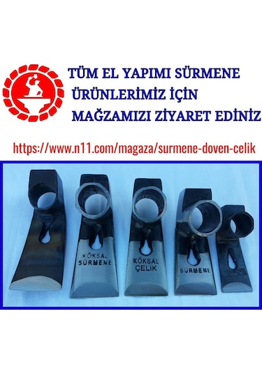 Meşhur Köksal Sürmene Büyük Boy Keser El Yapımı A+ Kalite + Saplı