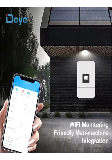 Deye Monofaze 8kw 48volt Hibrit On-grid