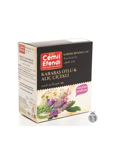 Cemil Efendi Karabaş Otlu Alıç Çiçekli Karışık Bitki Çayı 60'lı