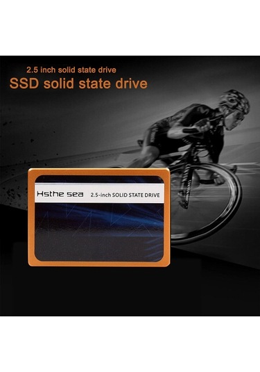 Hsthe Sea Ssd 2.5 İnç Plastik Katı Hal Sürücüsü Stabilite Yüksek Hızlı Okuma Ve Yazma Basit Hafif Enerji Tasarrufu Siyah 60gb