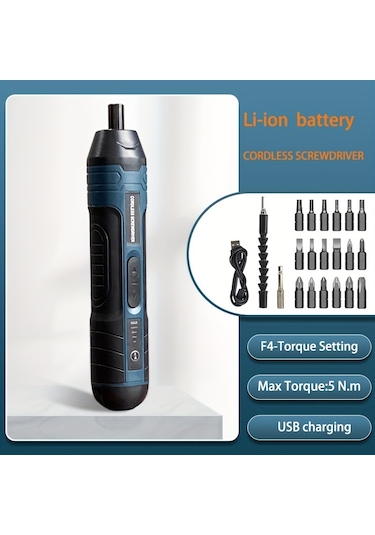 Tcherchi LH13268 3.6 V Lityum Akülü Tornavida Seti