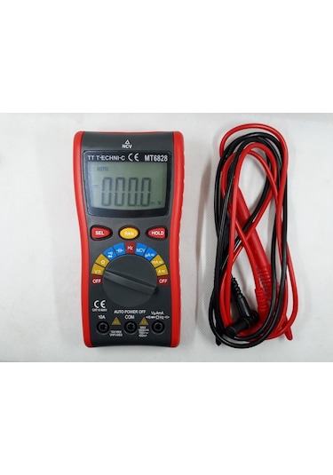 Wellhise MT 6828 Dijital Multimetre Ölçü Aleti