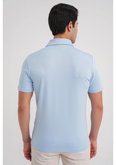 Ts 886 T-shırt Comfort Mavi Casual Mavi