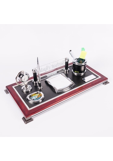 Venedik Masa İsimliği Ofis Masaüstü İsimlik Seti