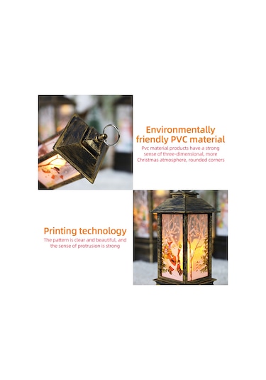 Gajeena Küçük Boy Sürmeli Altın Melek Noel Lamba, Pvc材质, 3 Adet Ag13 Pil Dahil, Bar Dekorasyonu Masaüstü Aksesuarı, Noel Hediyesi Ve Sanat Eseri Çok Renkli