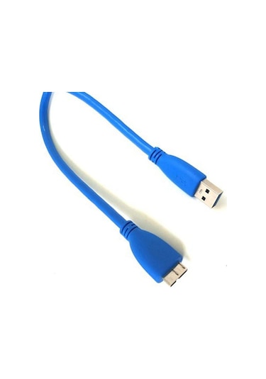 Usb 3.0 Harici Harddisk Kablo Mavi 20 Cm Usb 3.0 Data Kablo
