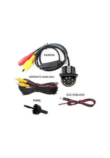 Hareketli Çizgili Trajectory Tecnology Işıklı Arka Görüş K