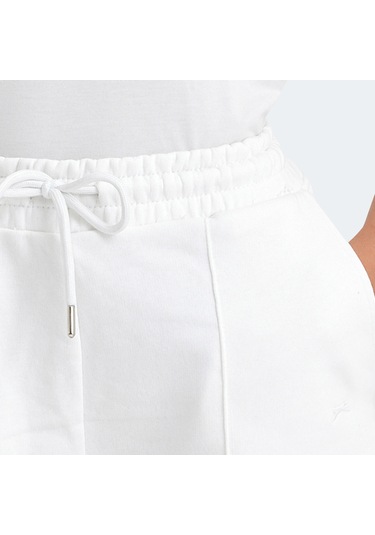 Slazenger VIXI Kadın Cepli Ekru Şort