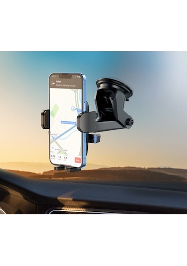 Ultratekno Y05-G Araç İçi Telefon Tutucu Vantuzlu 4.5-7"
