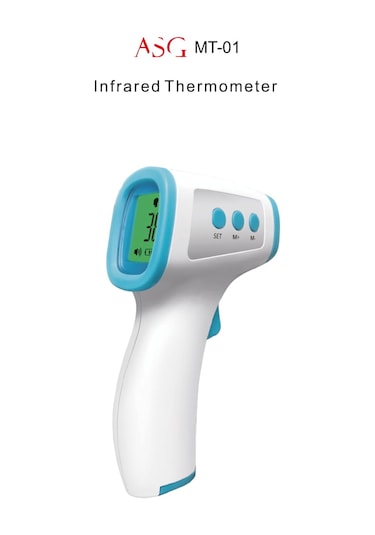 ASG MT-01 Temassız Vücut ve Alından Termometre Ateş Ölçer