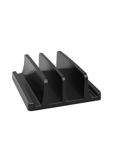 Homyl Dizüstü Bilgisayar Standı Çift Lı Tasarım Ev Siyah