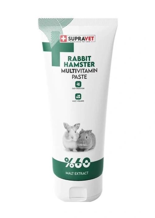 Supravet Tavşan, Hamster, Ginepig, Kemirgen Multi Vitamin Malt Paste 100 Gr