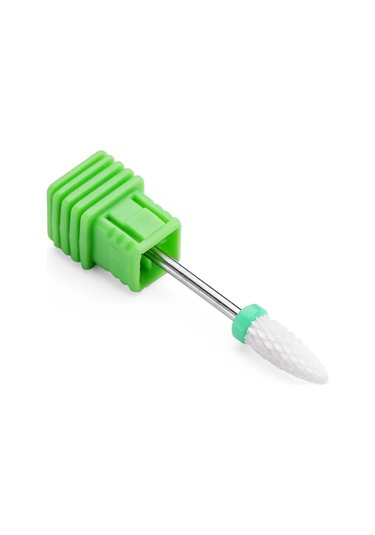 1 Adet Tungsten Karbür Freze Kesicisi Çapaklar Tırnak Matkap Uçları Makinesi Tırnak Kesici Tırnak Törpüsü Manikür Makinesi Tırnak Sanat Aksesuarları Ceviz Renk