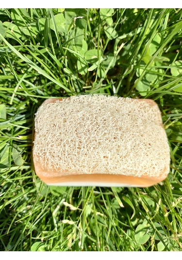 Doğal Kabak Lifli Ballı Keçi Sütlü Sabun