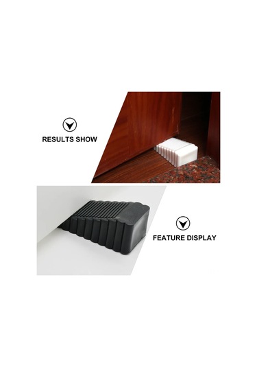 Vkemall 8'li Set Dayanıklı Kauçuk Kapı Durdurucu - Çocuk Güvenliği Ve Duvar Koruma İçin Pratik Çözüm