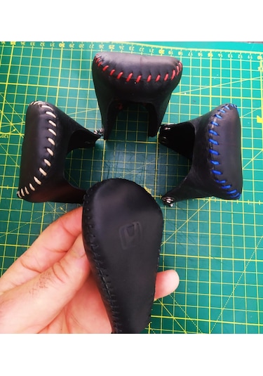 Honda Civic 2012/16 Fd7 Fb7 Otomatik Vites Kılıfı El Yapımı Hakiki Deri