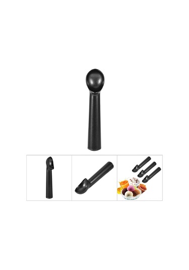 Ximistore9 Alüminyum Çelik Dondurma Kaşığı - Anti Yapışkan Kaplama, Konforlu Kollü, Ev Ve Dükkan Kullanıma Uygun Gümüş