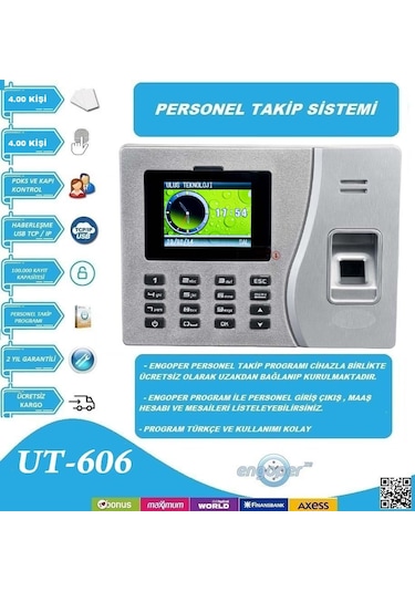 PARMAKİZİ KART VE ŞİFRELİ PERSONEL TAKİP SİSTEMİ PROGRAM KURULUM