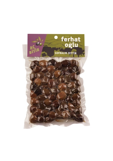 Siyah Çevirme Zeytin 200 G - Vakumlu Paket