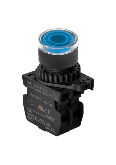 Autonics S2pr-p3badm ,kontak-1a Mavi-24v Yaylı M22 Buton