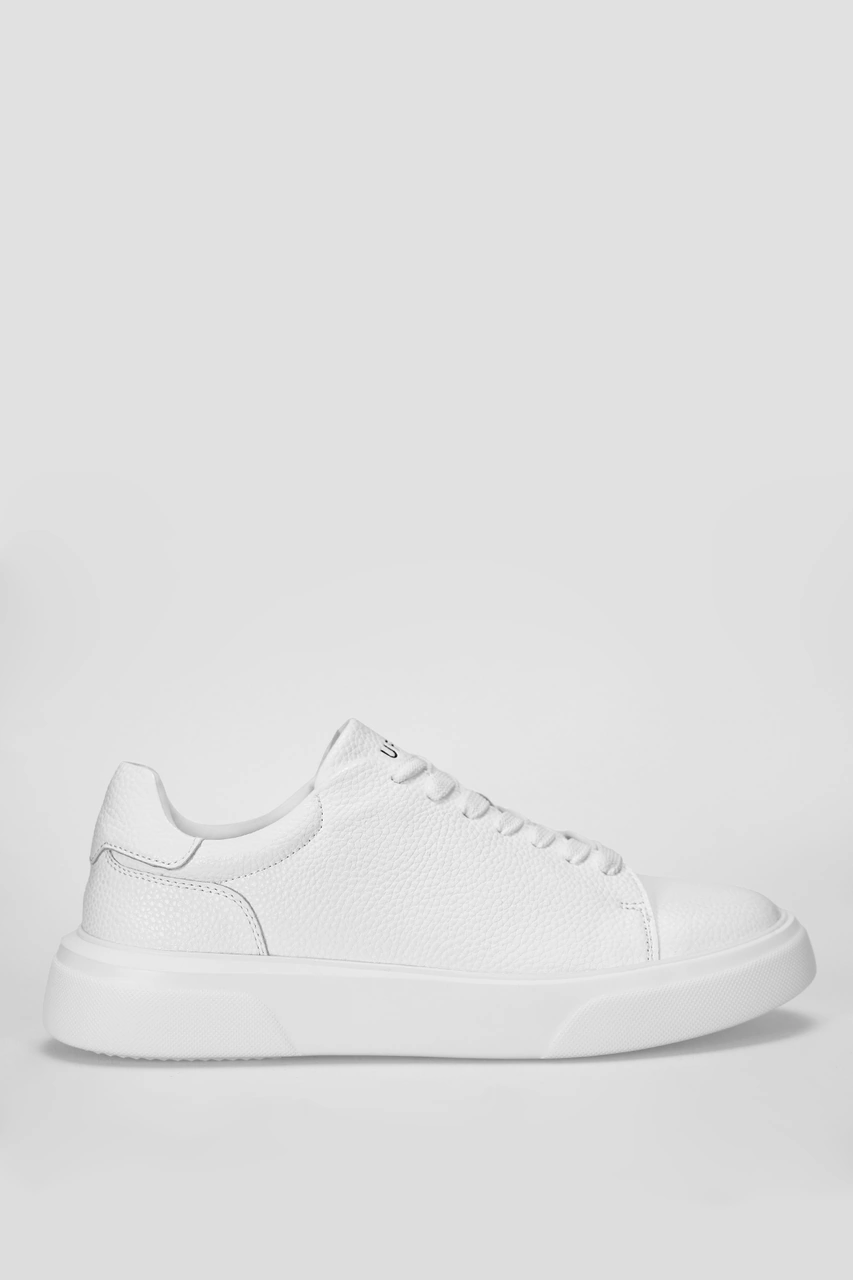 Lufian Tommy Erkek Deri Sneaker Ayakkabı Beyaz Beyaz 112230222100500 Beyaz