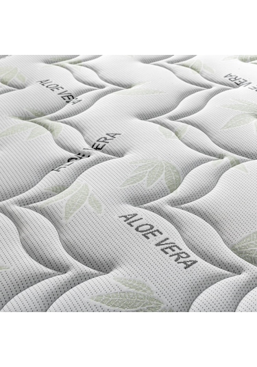 HB Bedding Aloevera Full Ortopedik Pro Yaylı Yatak Ideal Uyku & Orta Sertl