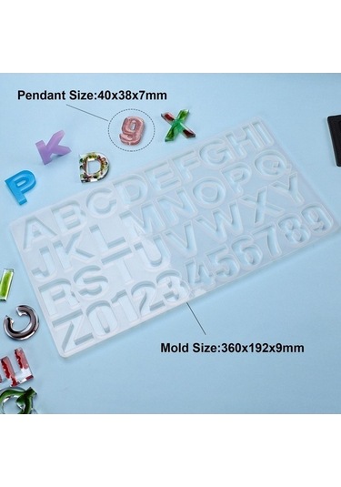 Ulzyvf Yapımı Takı Silikon Seti Renkli Kristal Epoksi El Dekorasyon Çok Renkli, Geeroyoo Ux Çok Renkli